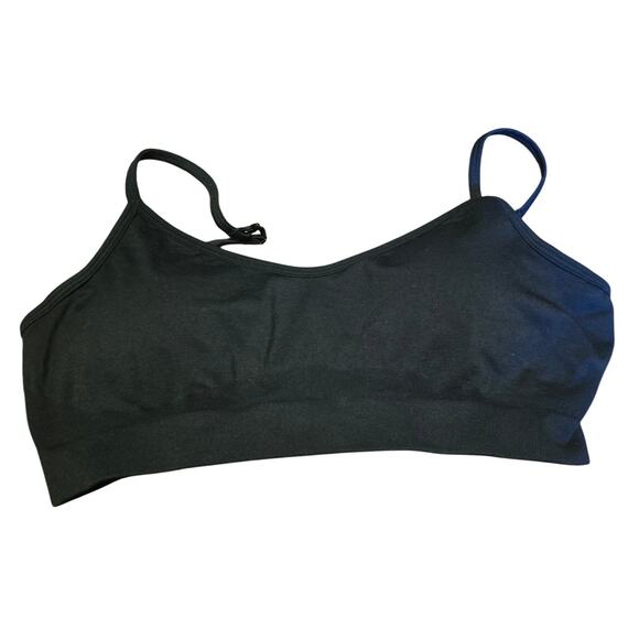 Athleta black sports bra size large - Picture 1 of 3